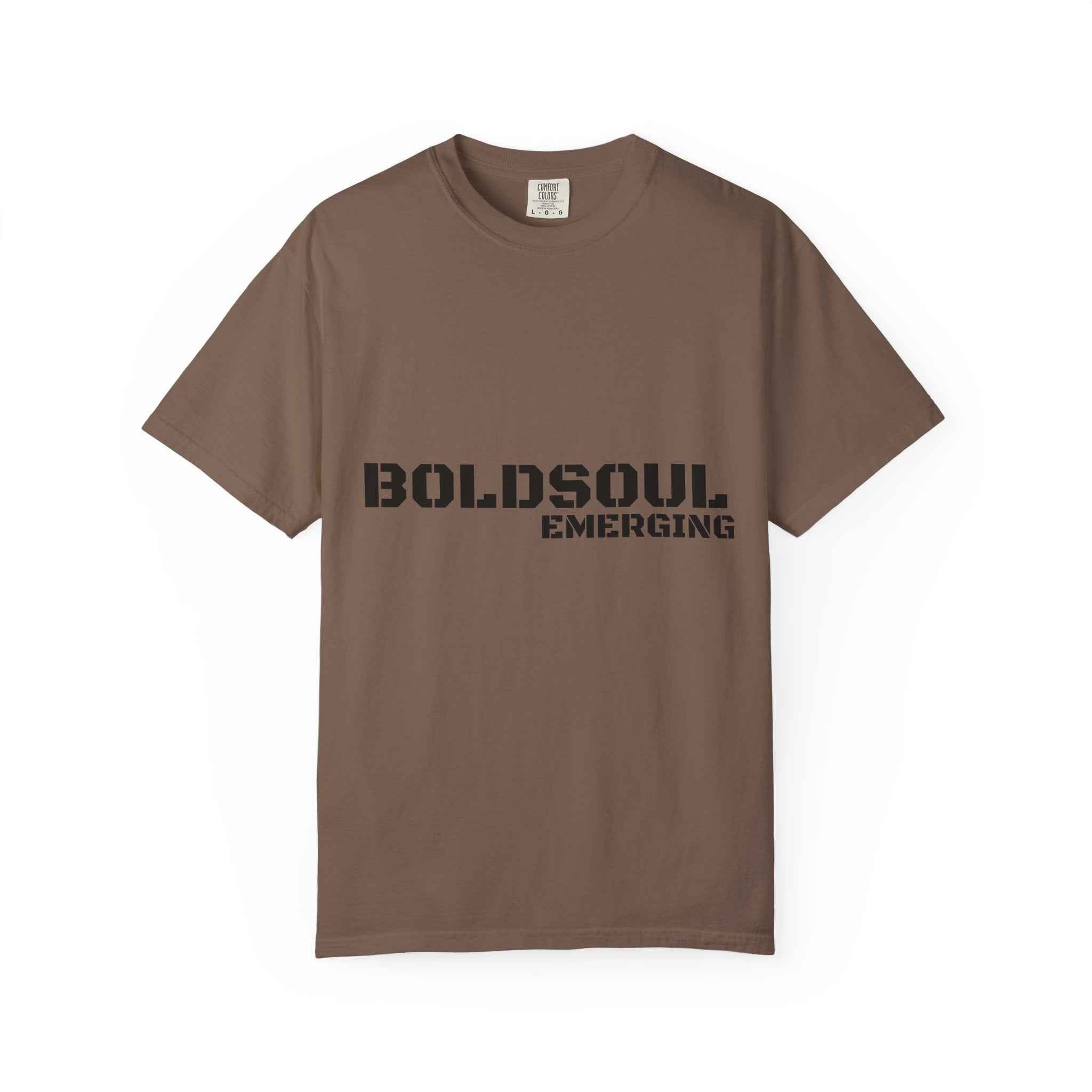 BOLDSOUL Garment-Dyed T-Shirt — Heavyweight Unisex Graphic Tee